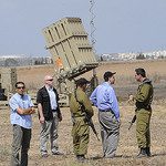 Ispezione a un sito di lancio del sistema Iron Dome