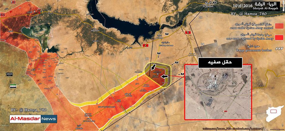 Direttrici di contrattacco ISIS